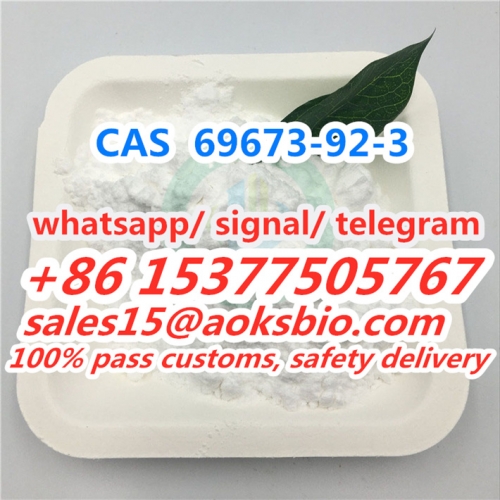 China 69673-92-3 pharmaceutical intermediate CAS 69673-92-3 factory price, sales15@aoksbio.com