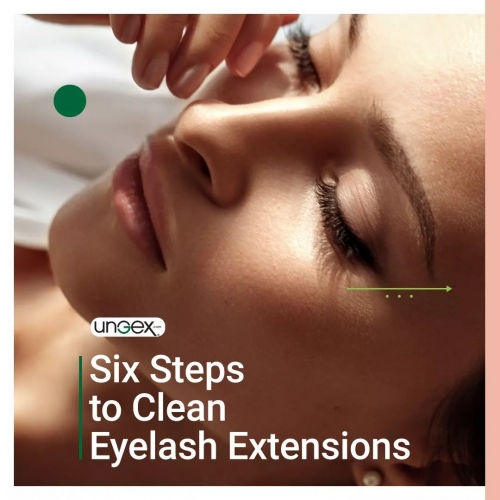 Six Steps to Clean Eyelash Extensions