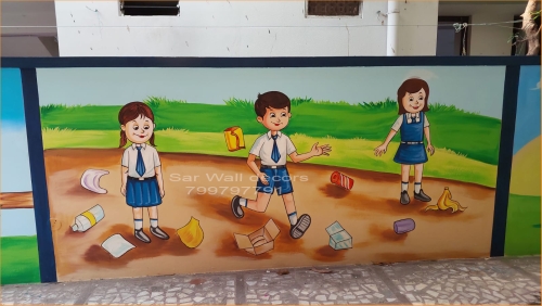 Play school Wall Painting