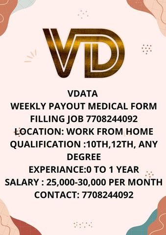 Earn 17Rs/Form (30000 per month) in US Medical Form Filling project call us 7708244092