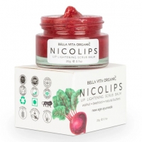 NicoLips Unisex Lip Lightening Scrub For Dark, Dry, Chapped & Damaged Lips