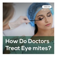 How do Doctors treat Eye Mites?