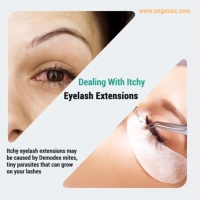 Dealing with Itchy Eyelash Extensions PickP