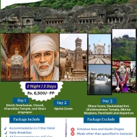 Ajanta Elloa caves,Shirdi tour opertor and Car Rental taxi services