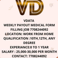 Earn 17Rs/Form (30000 per month) in US Medical Form Filling project call us 7708244092